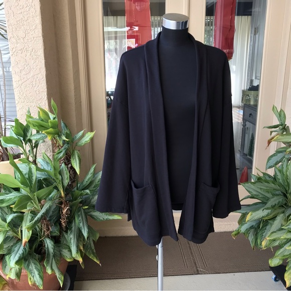 EILEEN FISHER PRE-OWNED ORGANIC COTTON FRENCH TERRY SET size large - Picture 5 of 11